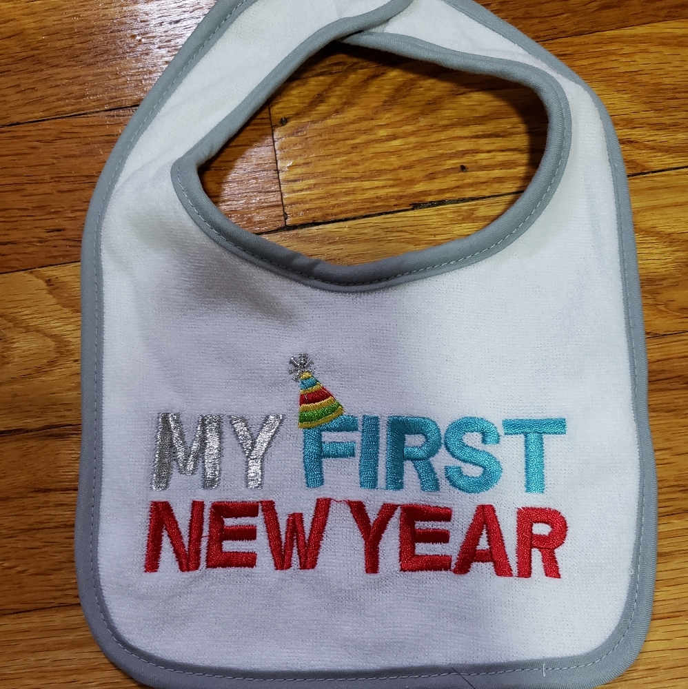 New Year Bib